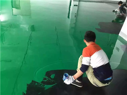 芦溪下面给你一份环氧地坪漆施工的完整流程